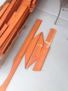 backyard discovery swing set boards damaged in shipping